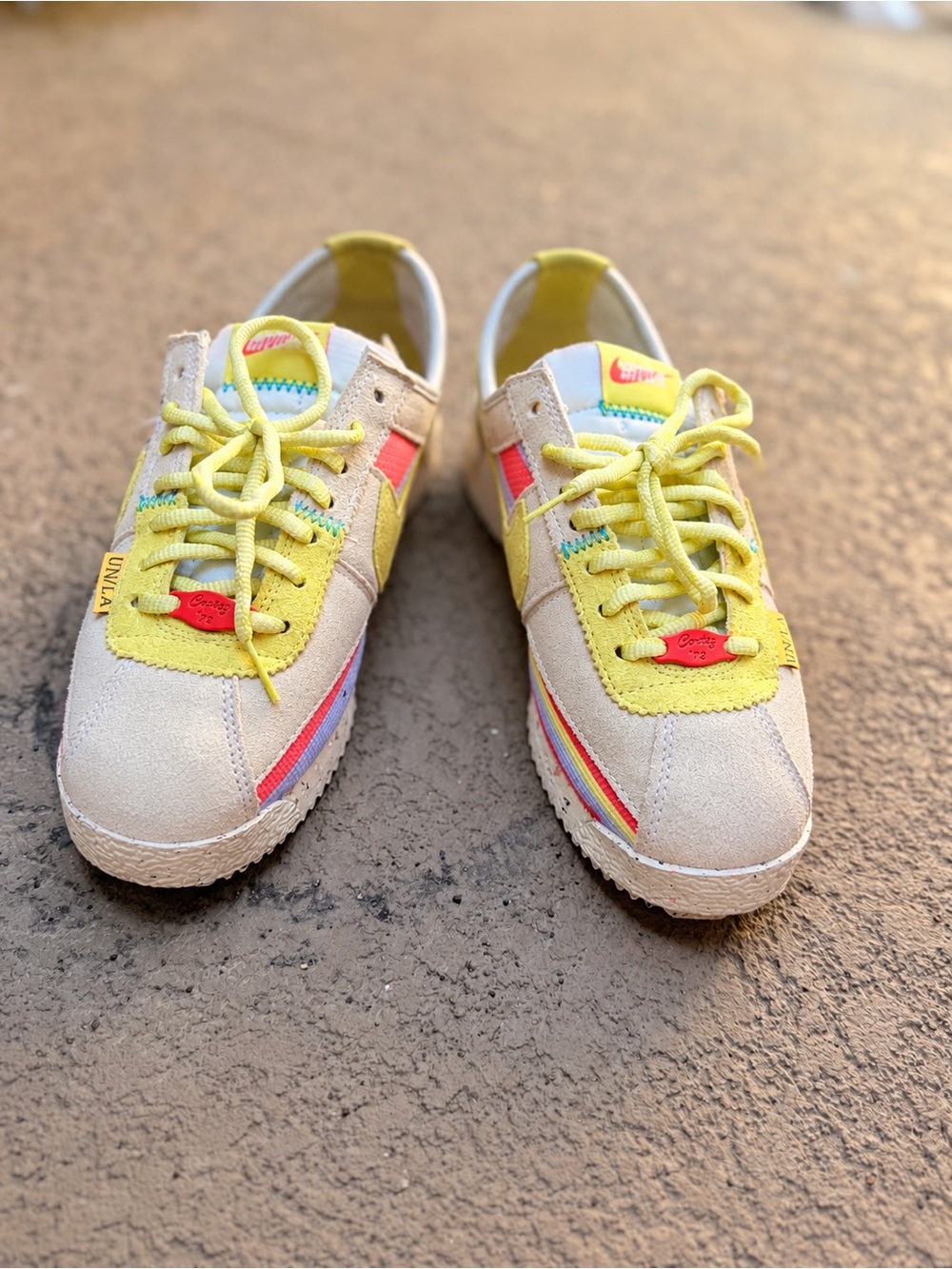 Union LA x Nike Cortez SP Lemon Frost Sneakers M5 / W6.5